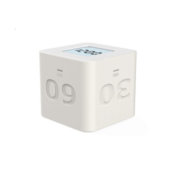 Scandinavian Home Køkkentimer og ur Kub HOME 6x6x5,5 cm