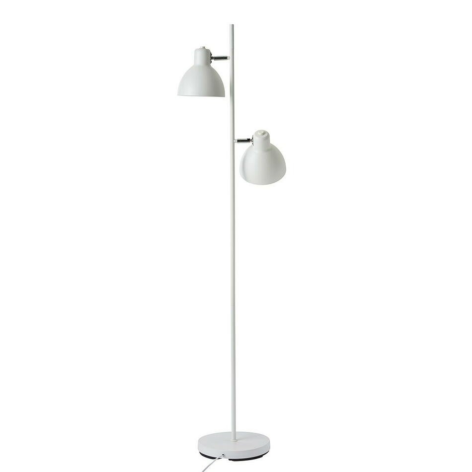 Skagen2 Gulvlampe I Mat Hvid H155 D16 Barindretning