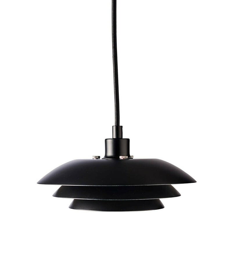 Dl20 Gulvlampe Mat Sort H12 D20 Barindretning