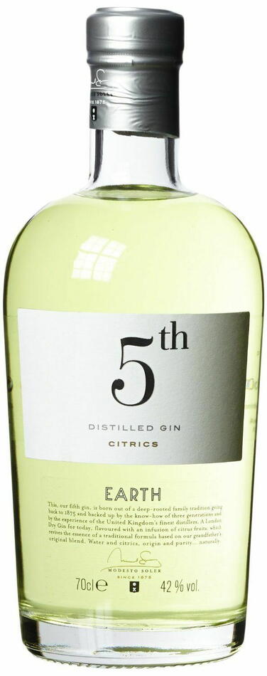 5Th Gin "Earth" Fl 70 Drikkevarer