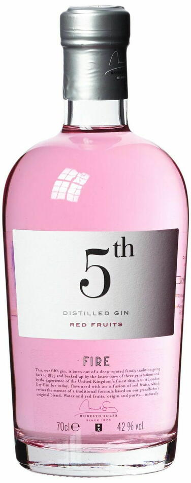 5Th Gin "Fire" Fl 70 Drikkevarer