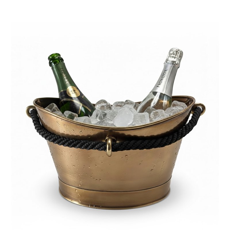 Rivage Premium Antik Champagne Bad / Køler m. reb