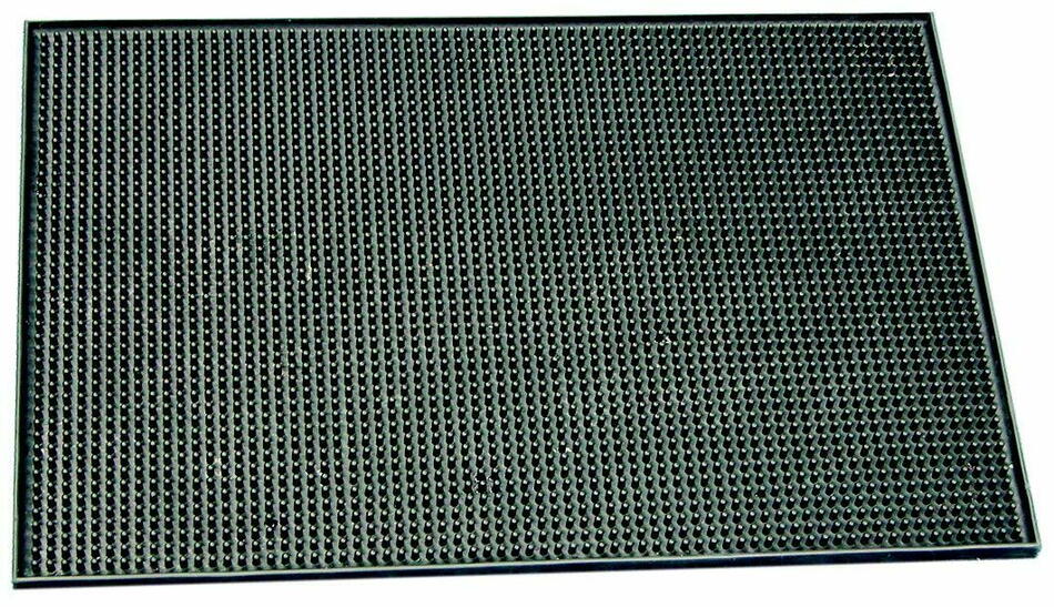 Barmåtte 30X45 Deluxe Sort Gummi Barindretning