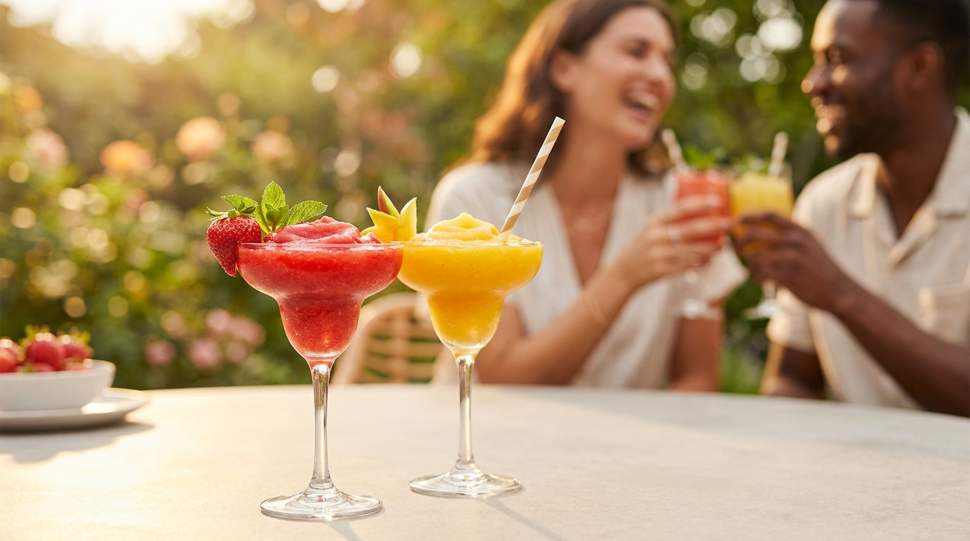 Slush ice drinks: Forfriskende opskrifter med og uden alkohol