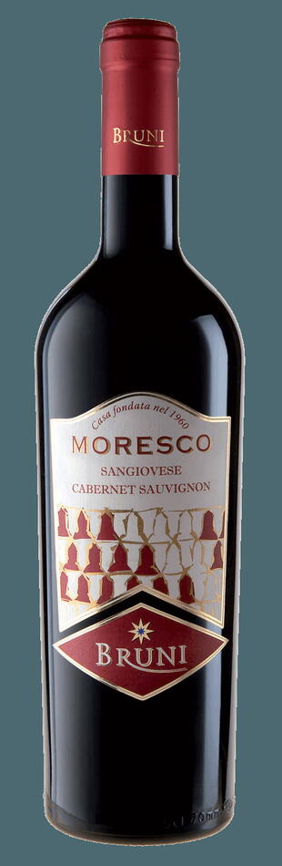 Bruni "Moresco" Maremma Toscana 2015 0,7 Liter5 Ltr Drikkevarer