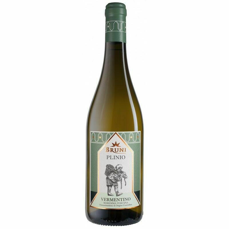 Bruni "Plinio" Vermentino Toscana 2016 0,7 Liter5 Ltr Drikkevarer