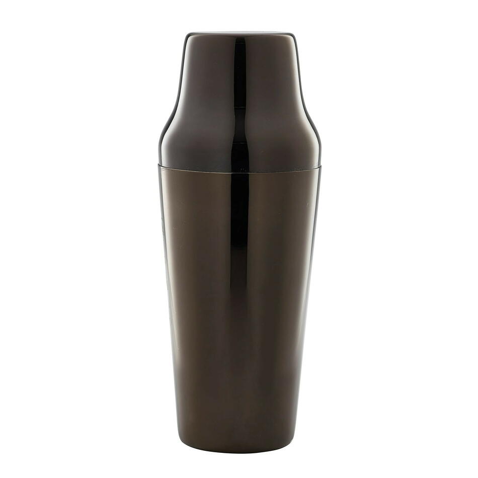 Cocktail Shaker 700 Ml - Gun Metal Sort Parske Barværktøj