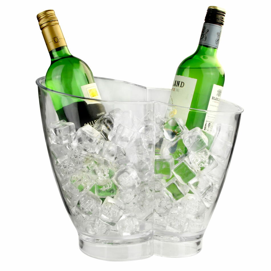 Dobbelt Flaske Drinks Spand Billede af Dobbelt Flaske Drinks Spand