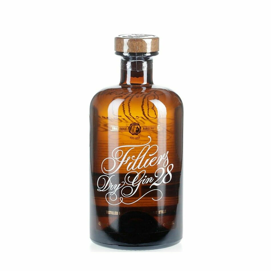 Filliers "28" Small Batch Potstill Gin Fl 50 Drikkevarer