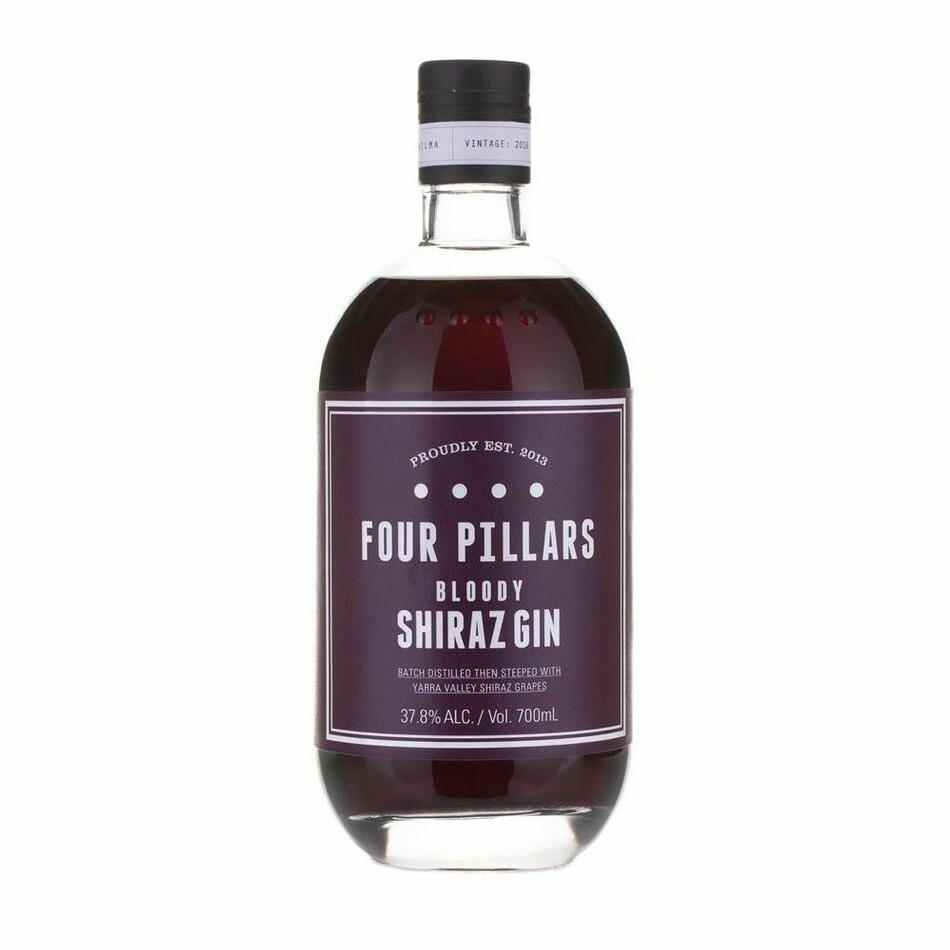 Four Pillars Bloody Shiraz Gin Fl 70 Drikkevarer