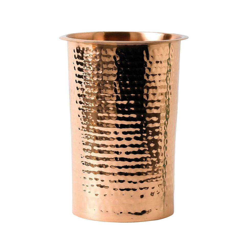 DRINKSTUFF, Hammered Effect Kobber vinkøler Billede af DRINKSTUFF, Hammered Effect Kobber vinkøler