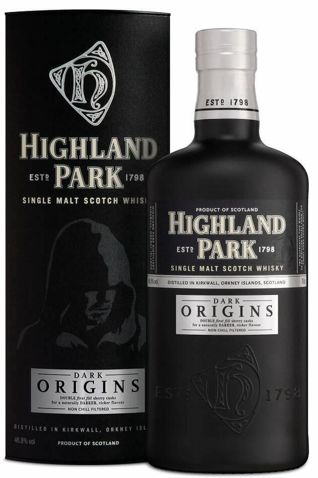 Highland Park "Dark Origins" Single Malt Scotch Fl 70 Drikkevarer