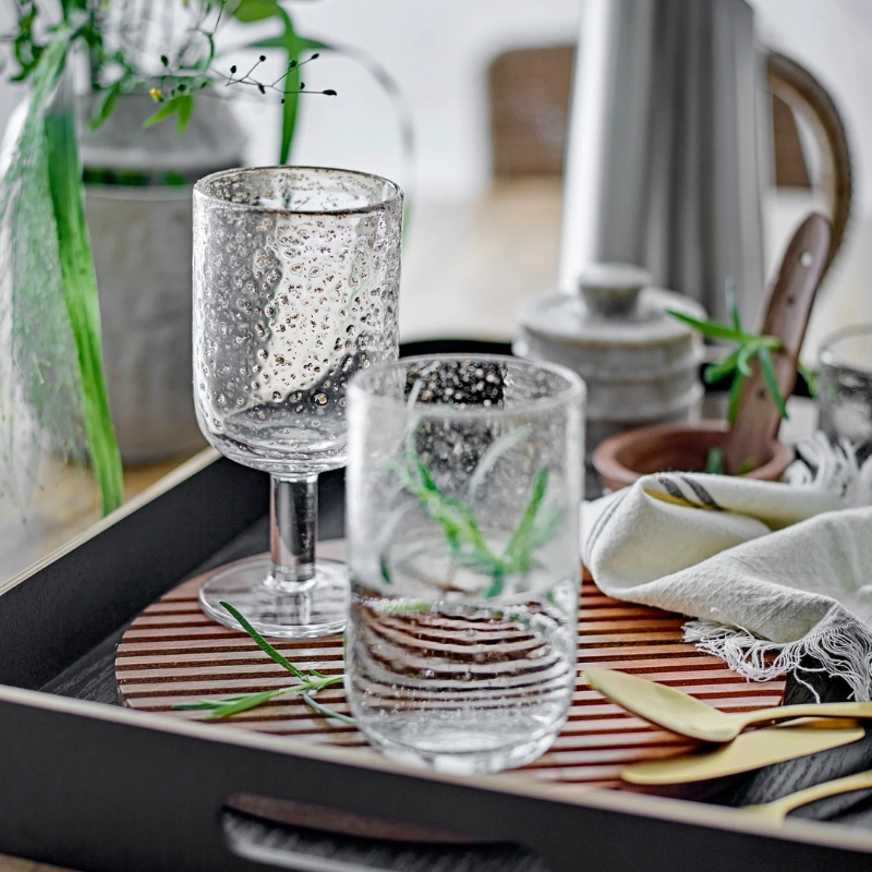 Bloomingville Bubbles Vinglas - Klar 82060898 by Bloomingville color Sort
