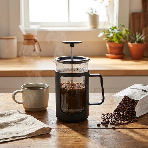Cafe Press U i sort stempelkande 600 ml - Hario CPU-4-B  color Sort