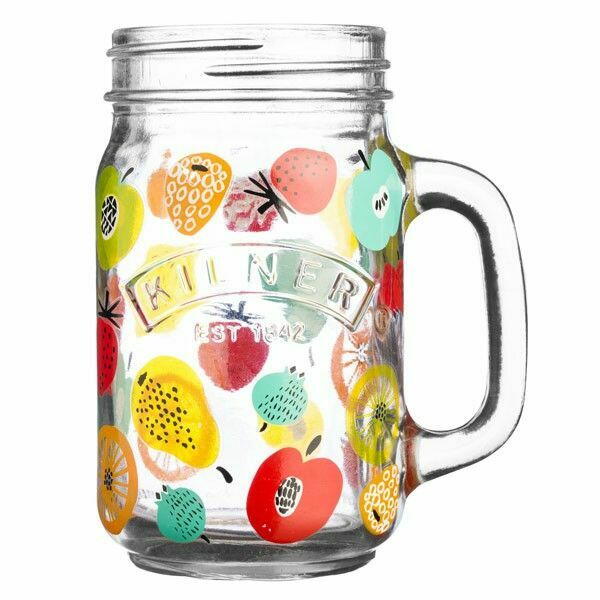 Kilner Drikkeglas Med Hank Billede af Kilner Drikkeglas Med Hank