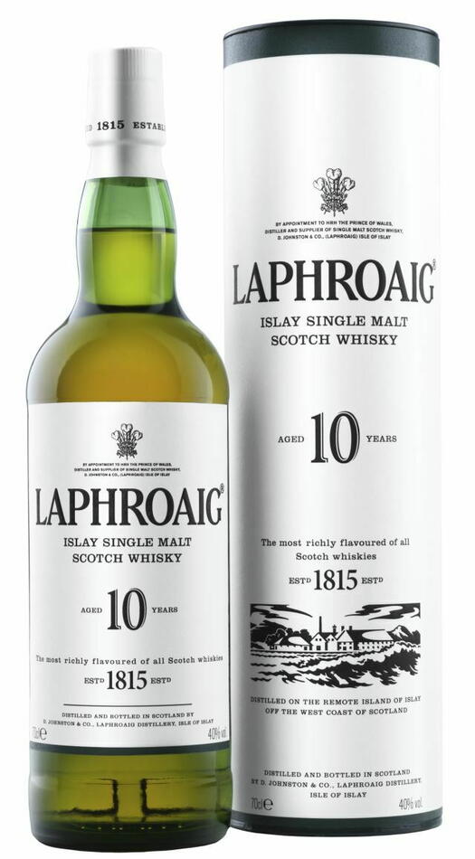 Laphroaig 10 Yo Islay Single Malt Fl 70 Drikkevarer