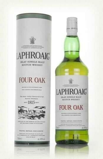 Laphroaig "Four Oak" Islay Single Malt 1 Ltr Drikkevarer