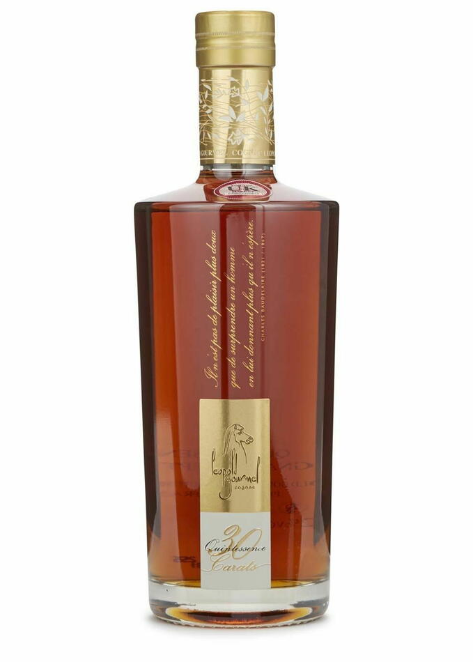 Leopold Gourmel , Quintessence 30 Carats Cognac Fl 70