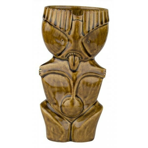 Tiki Glas Luna (300 Ml) Mocha Glas