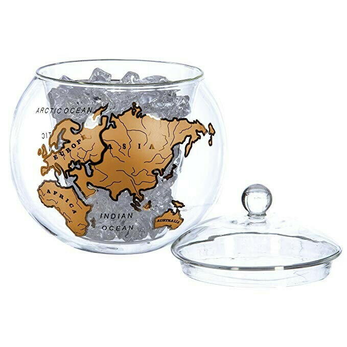 Mixology Vintage Globe Isspand Guld Billede af Mixology Vintage Globe Isspand Guld