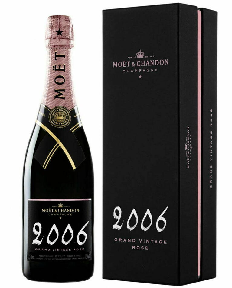 Moã«T & Chandon Agne Vintage Rosé 2006 0,7 Liter5 Ltr Drikkevarer