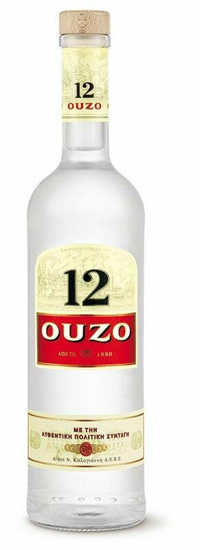 Ouzo 12 Fl 70 Drikkevarer