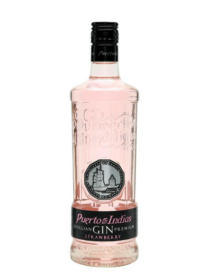 Puerto De Indias Stberry Gin Fl 70 Drikkevarer