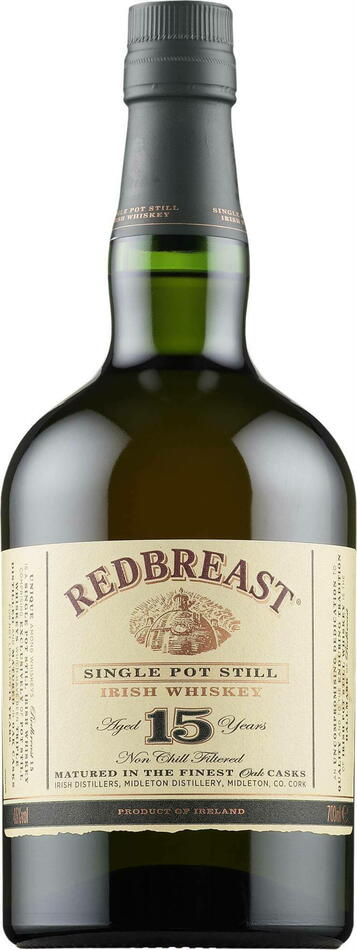 Red Breast 15 Yo Irish Whiskey Fl 70 Drikkevarer