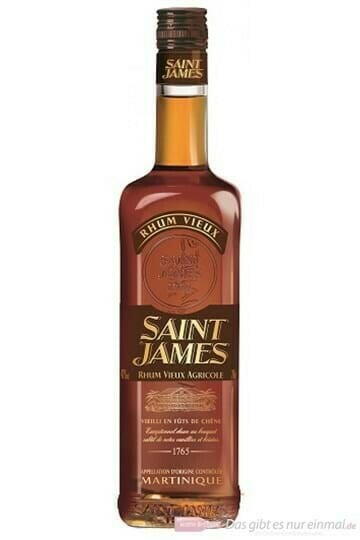 Saint James Rhum Vieux Agricole Fl 70 Drikkevarer