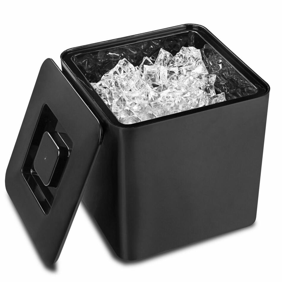 Square Isspand Sort 10ltr Billede af Square Isspand Sort 10ltr