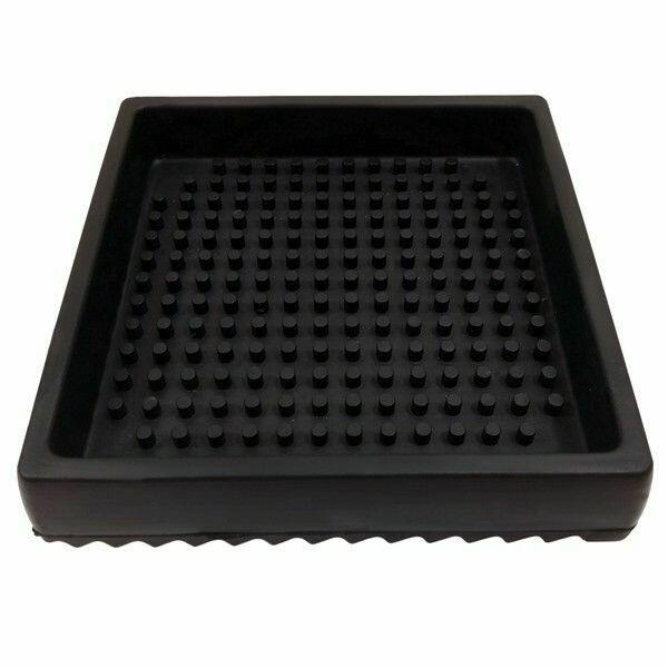 Tablecraft Drypbakke Sort Gummi 15 Cm.