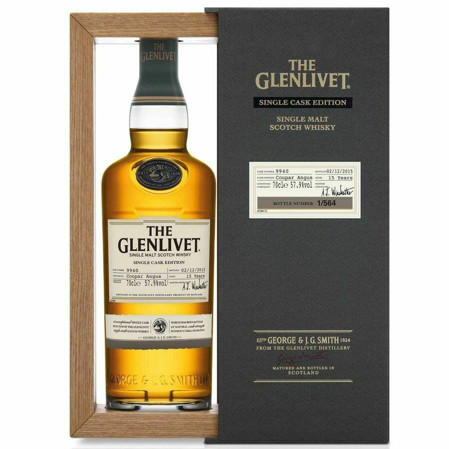 Glenlivet The "Coupar Angus" Single Cask Edition Fl 70 Drikkevarer