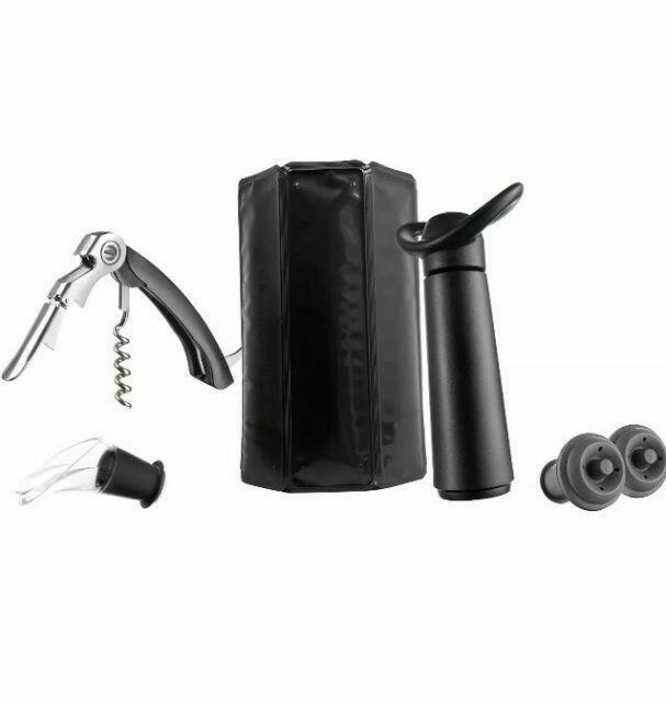 Vacu Vin Vin Essentials Gavesæt 5 Dele Vin & Øl Tilbehør