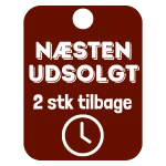 Knagerække 70 cm - Valnød & gennemsigtige kroge
