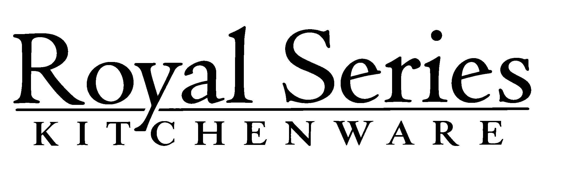 Logo for Royal Series — elegante glas og professionelt barudstyr