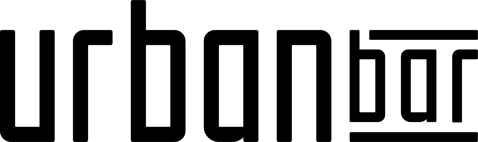 Logo for Urban Bar — professionelt barudstyr og elegante cocktailglas