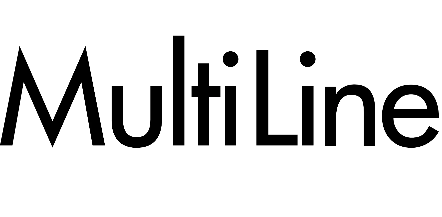 Multiline logo hos Barlife
