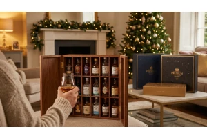 Eksklusive julekalendre med rom, gin og whisky 2024