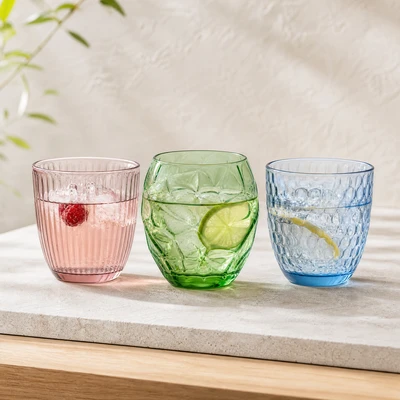 Farvede glas