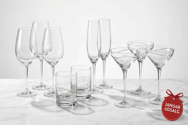 Glas udsalg