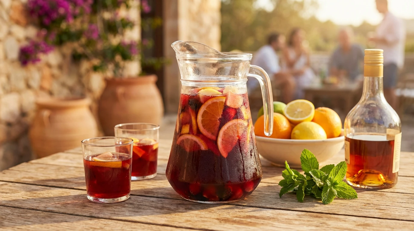 Spansk Sangria – Den autentiske opskrift på rød sangria