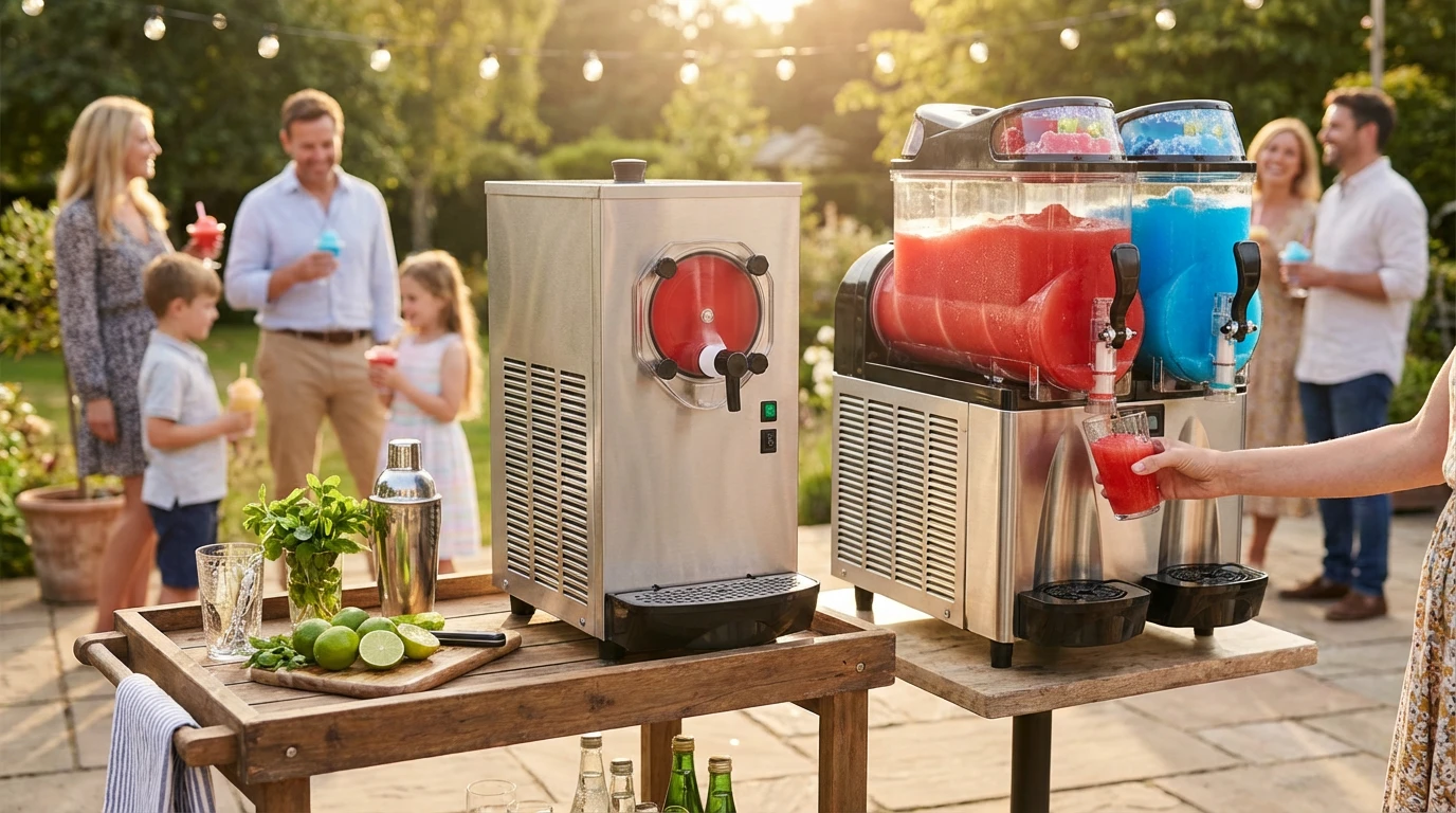 Slush Ice Maskine: Sådan laver du professionel slush ice ude