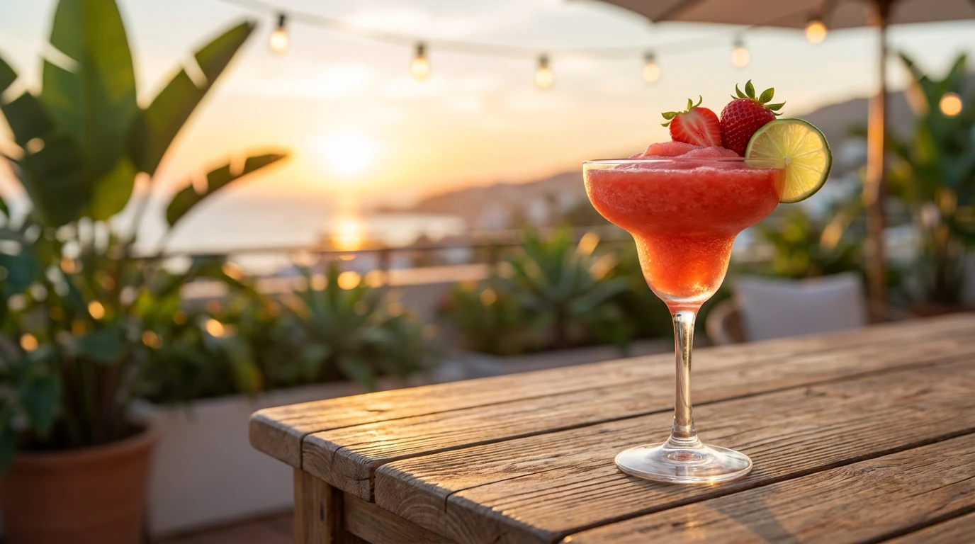 Frozen Strawberry Daiquiri opskrift: Den bedste opskrift til sommer