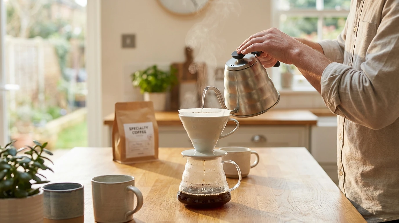 V60 kaffe guide: Sådan brygger du den perfekte pour over