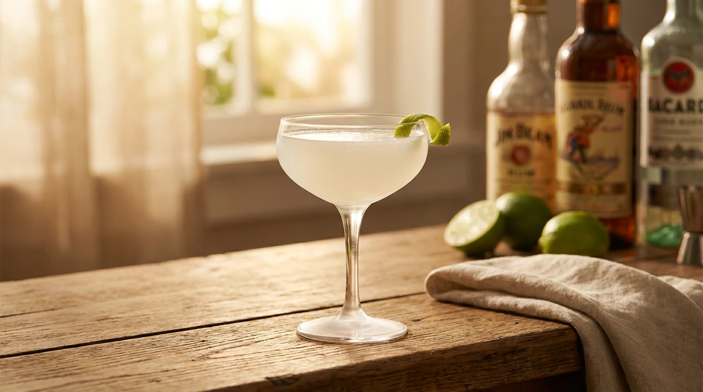 Klassisk Daiquiri opskrift – Nem og elegant rom-cocktail