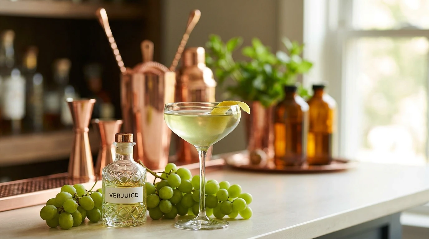 Verjuice Guide: Sådan bruger du grøn druesaft i cocktails