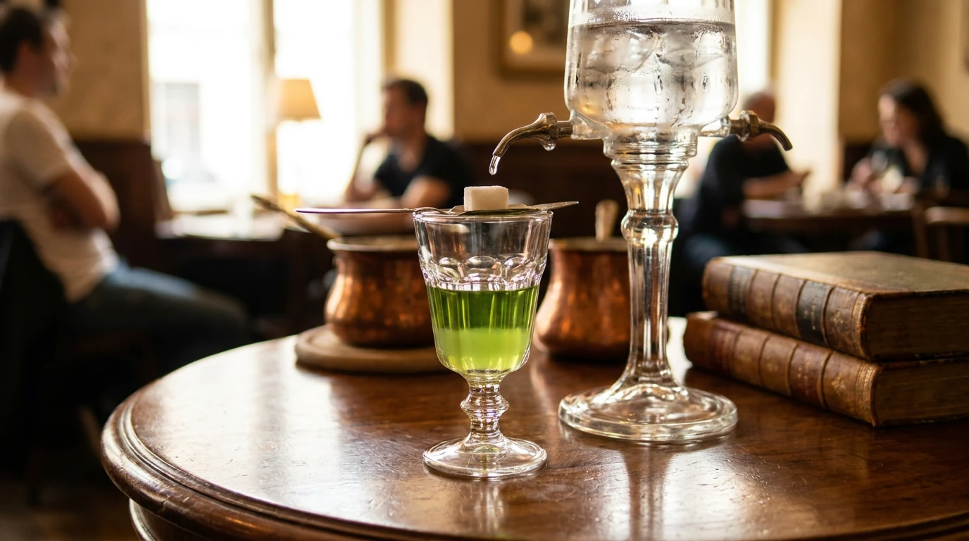 Absinthe Guide: Historie, servering og myter om den grønne fe
