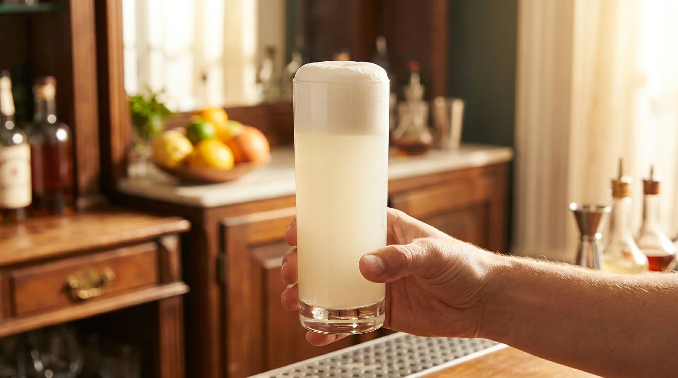 Ramos Gin Fizz opskrift: Sådan laver du den cremede klassiker