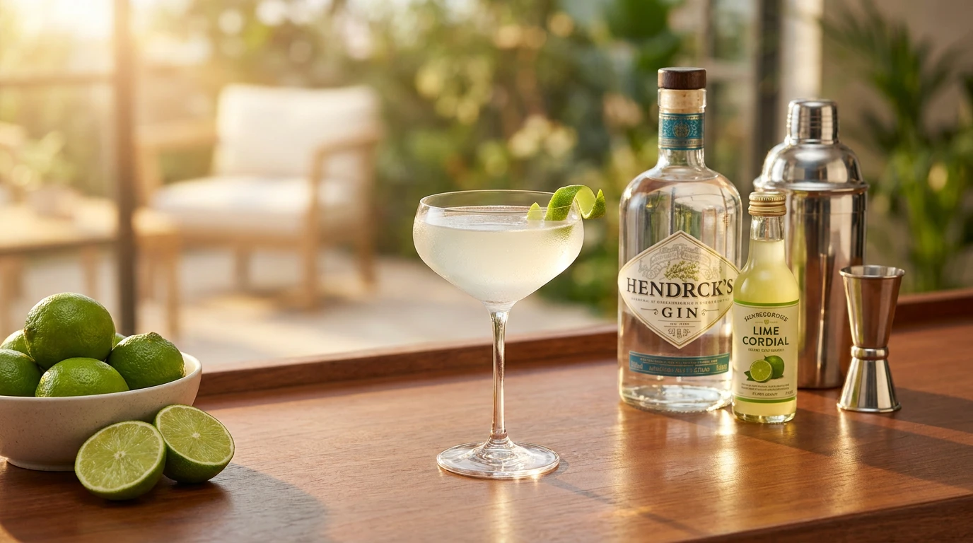 Gimlet opskrift: Den forfriskende klassiker med gin og lime