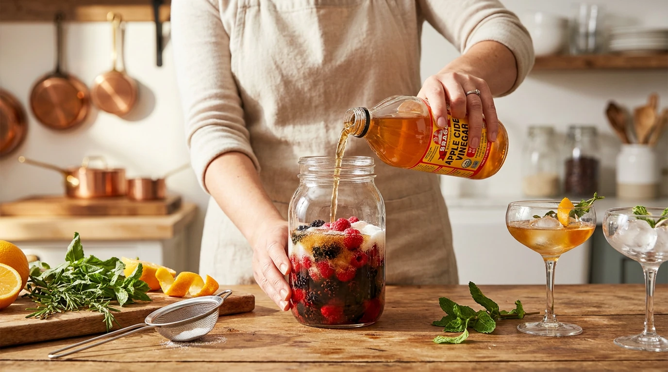 Shrubs opskrift: Giv dine cocktails karaktér med eddikesirup